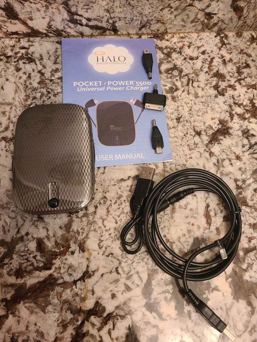 Halo Pocket Power 5500 mAh Universal Power Charger